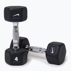 Manubri Nike Strength Hex Dumbbell 2 x 4 kg black/white