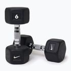 Manubri Nike Strength Hex Dumbbell 2 x 6 kg black/white