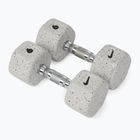 Manubri Nike Strength Grind Hex Dumbbell 2 x 9 kg wolf grey