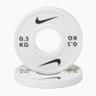 Carico Nike Strength Change Plates 2 x 0,5 kg white/black
