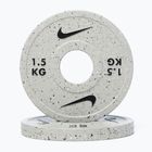 Carico Nike Strength Grind Change Plates 2 x 1,5 kg wolf grey