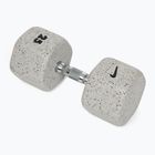 Manubrio gommato Nike Strength Grind Dumbbell 25 kg wolf grey