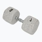 Manubrio gommato Nike Strength Grind Dumbbell 27,5 kg wolf grey