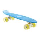 Skateboard fishelic per bambini Meccanica PW-506 LED blu
