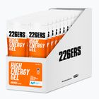 226ERS High Energy Gel salato BCAA Set di gel energetici 24 pz. x 76 g arancione