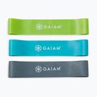 Set di bande elastiche per allenamento Zestaw Gaiam Restore Mini Band Kit 3 szt. green/blue/navy