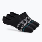 Stance Basic No Show calzini 3 paia nero