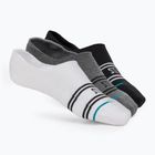 Calzini Stance Basic No Show 3 paia multicolore