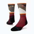 Calzini da corsa Stance Jimmy Chin Mid Wool Crew rosso
