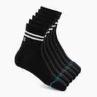Calzini Stance Core Quarter 6 pairs black