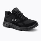 SKECHERS Burns Agoura nero scarpe da uomo