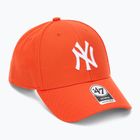 47 Brand MLB New York Yankees MVP berretto da baseball arancione vibrante