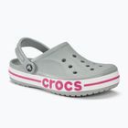 Crocs Bayaband Clog Ciabatte grigio chiaro/rosa confetto
