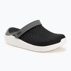 Infradito Crocs LiteRide Clog nero/fumo