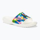 Ciabatte Crocs Classic Crocs Bubble Block Slide bianco/multi