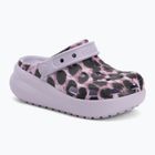 Crocs Cls Animal Cutie Clog Bambini infradito leopardati