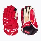 Guanti da hockey CCM Tacks 4R Pro2 SR rosso