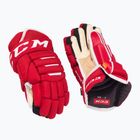 Guanti da hockey CCM Tacks 4R Pro2 SR rosso