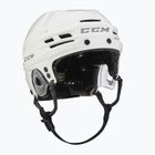 Casco da hockey CCM Super Tacks X bianco