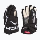 Guanti da hockey CCM JetSpeed FT680 SR nero/bianco