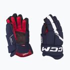 Guanti da hockey junior CCM Next JR navy/white