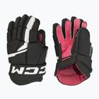 Guanti da hockey per bambini CCM Next YTH nero/bianco
