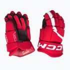 Guanti da hockey su ghiaccio junior CCM Next YTH red/white