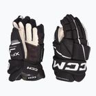 Guanti da hockey CCM Tacks XF80 SR nero/bianco