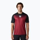 Maglia ciclismo uomo Fox Racing Ranger Keel bordeaux