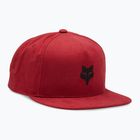 Cappello Fox Racing Fox Head Snapback da uomo rosso fuoco