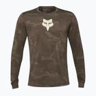 Manica lunga ciclismo uomo Fox Racing Ranger Tru Dri dirt marrone