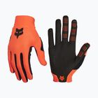 Guanti da ciclismo Fox Racing Flexair arancione fluorescente da uomo