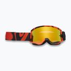 Fox Racing Main Emotion Spark nero/rosso/grigio/grigio acciaio occhiali da ciclismo spark