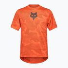 Maglia ciclismo uomo Fox Racing Ranger Tru Dri arancio sangue