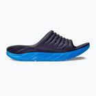 Hoka Ora Recovery Slide - infradito da uomo in ebano/blu scuro