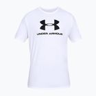Maglietta Under Armour Sportstyle Logo uomo bianco/nero