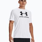 Maglietta Under Armour Sportstyle Logo uomo bianco/nero