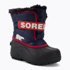 Sorel Snow Commander junior stivali da neve notturno/rosso vela