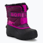 Sorel Snow Commander junior stivali da neve viola dalia/rosa