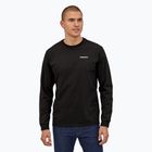 Patagonia P-6 Logo Responsibili trekking longsleeve uomo nero