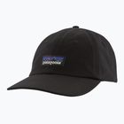 Cappellino con visiera Patagonia P-6 Label Trad black