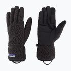 Guanti da trekking da donna Patagonia Retro Pile Fleece nero