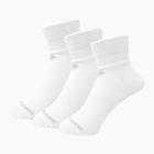 New Balance Performance Cotton Flat Knit Calzini alla caviglia 3 paia bianchi