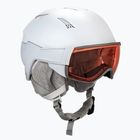Casco da sci donna Salomon Mirage bianco rubino