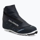 Scarponi da sci di fondo da donna Salomon RC8 Vitane Prolink nero/blu