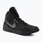 Scarpe da wrestling Nike Fury nero/argento metallico