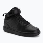 Scarpe per bambini Nike Court Borough Mid 2 black/black/black