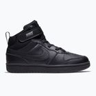 Scarpe per bambini Nike Court Borough Mid 2 black/black/black