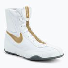 Scarpe da boxe Nike Machomai bianco/oro