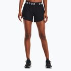 Pantaloncini da allenamento Under Armour Play Up 5 In da donna nero/nero/bianco